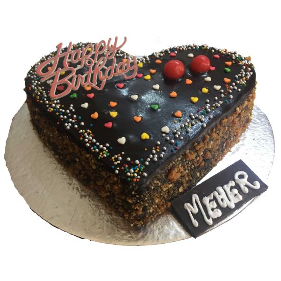 (130) Heart Cake